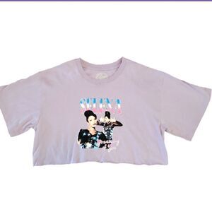 NWOT SELENA "DREAMING OF YOU" OFFICIAL MERCHANDICE CROP TOP SZ.M